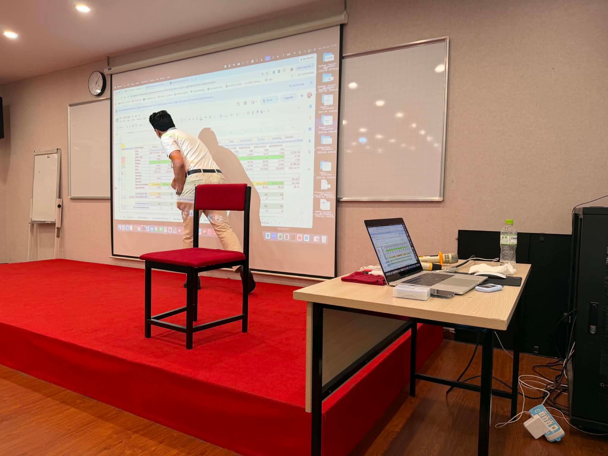 Workshop participants engaged in an Extreme Commerce training session